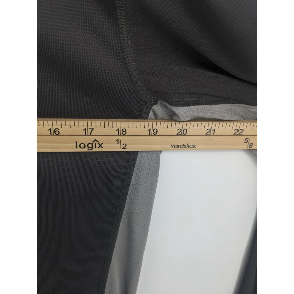 North‎ Face Pullover Shirt Mens Small Gray VaporWick Half Zip Athletic Outdoors